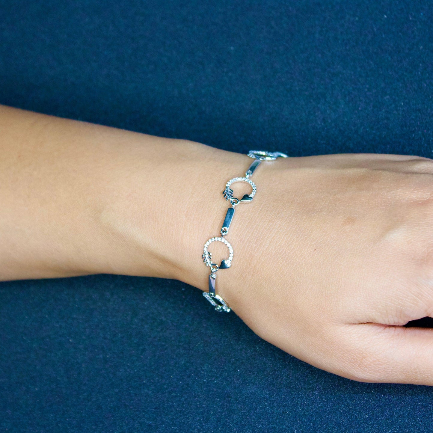 Unbreakable Bond 925 Silver Bracelet - Shineers
