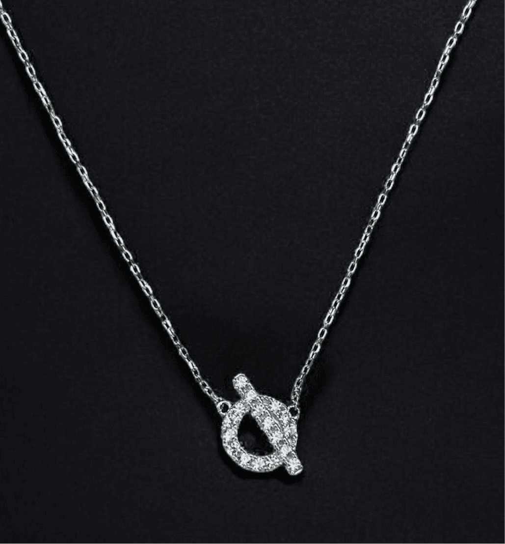 Celestial Loop 925 Silver Pendant Chain - Shineers
