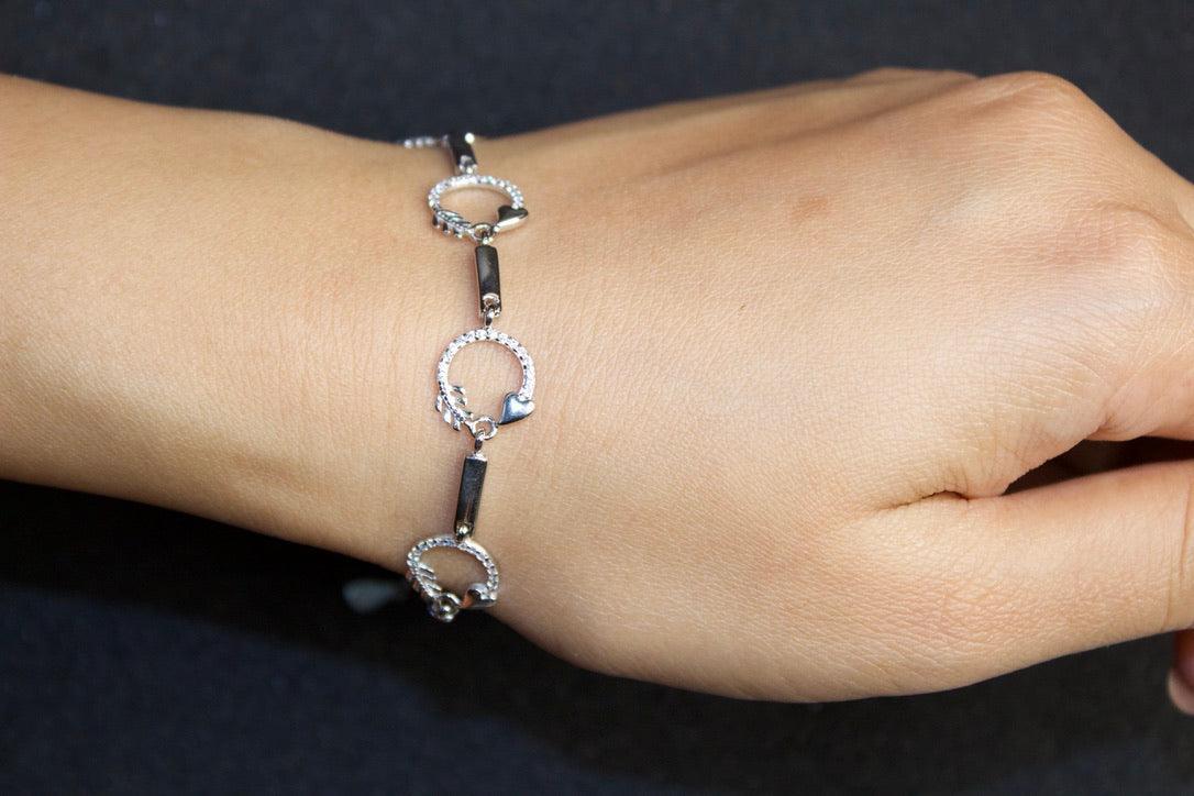 Unbreakable Bond 925 Silver Bracelet - Shineers