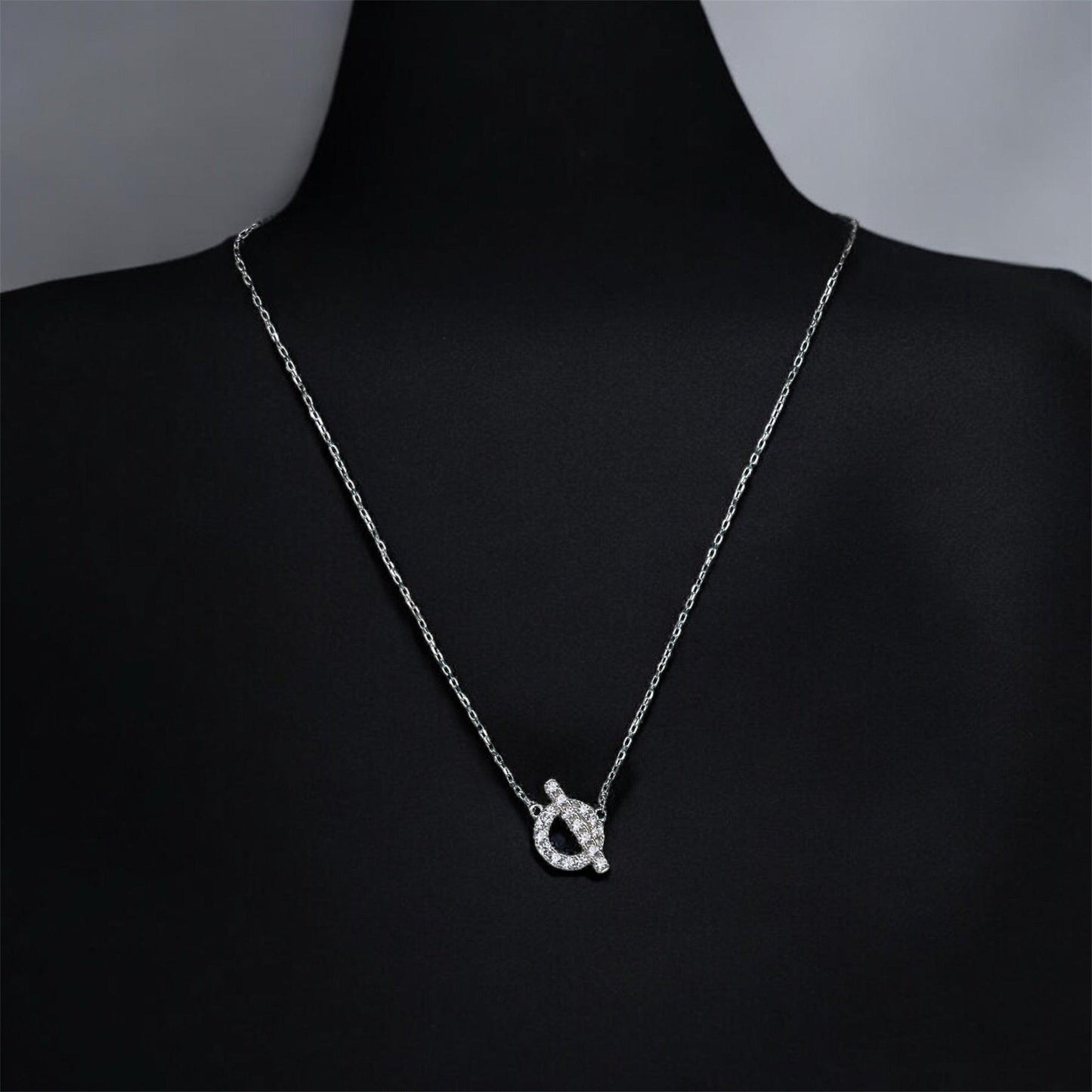 Celestial Loop 925 Silver Pendant Chain - Shineers