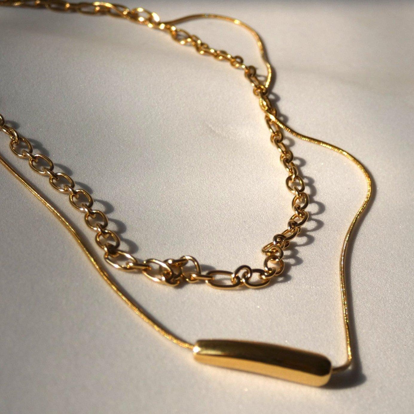Dainty Everyday Gold Pendant - Shineers