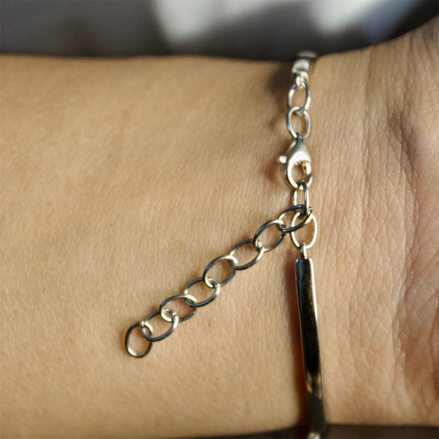 Radiant Elegance Zircon Studded 925 Silver Bracelet - Shineers