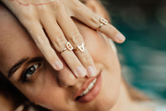 Buy Alphabet Jewellery Online | Custom Initial Jewellery by Shineers