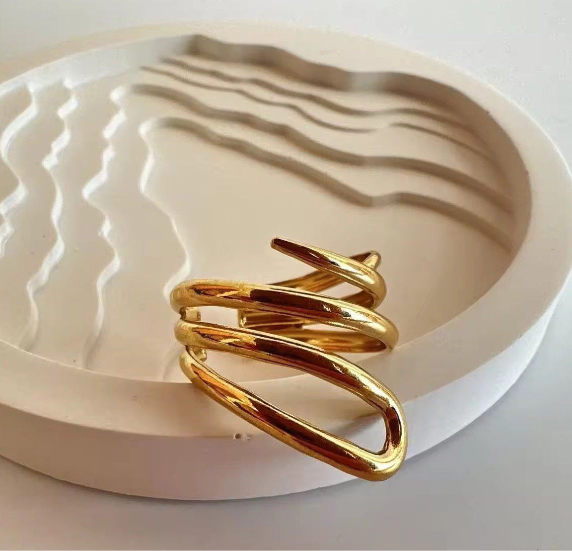 Alizeh 18K Gold Plated Ring