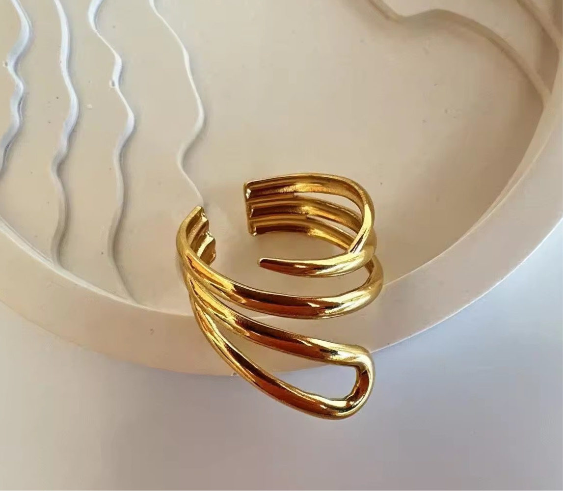 Alizeh 18K Gold Plated Ring