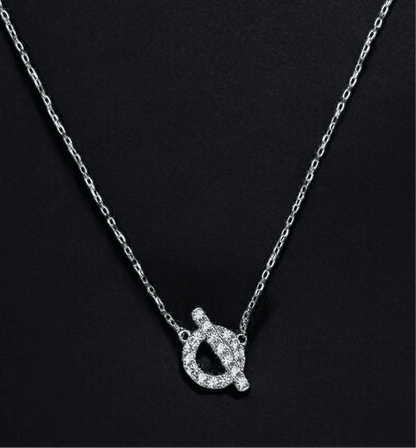 Celestial Loop 925 Silver Pendant Chain - Shineers