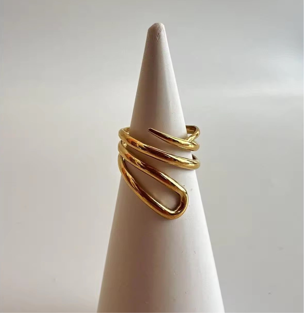 Alizeh 18K Gold Plated Ring