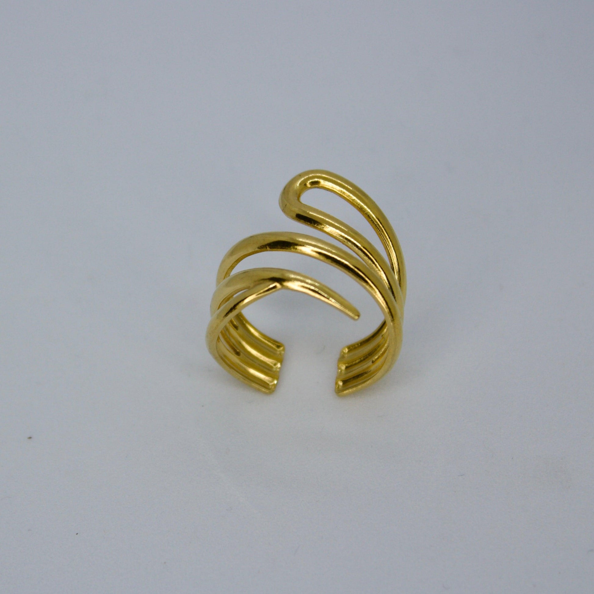 Alizeh 18K Gold Plated Ring - Shineers
