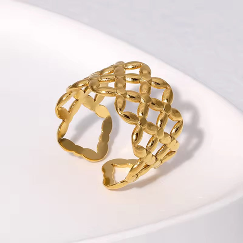 Scarlett 18K Gold Plated Ring