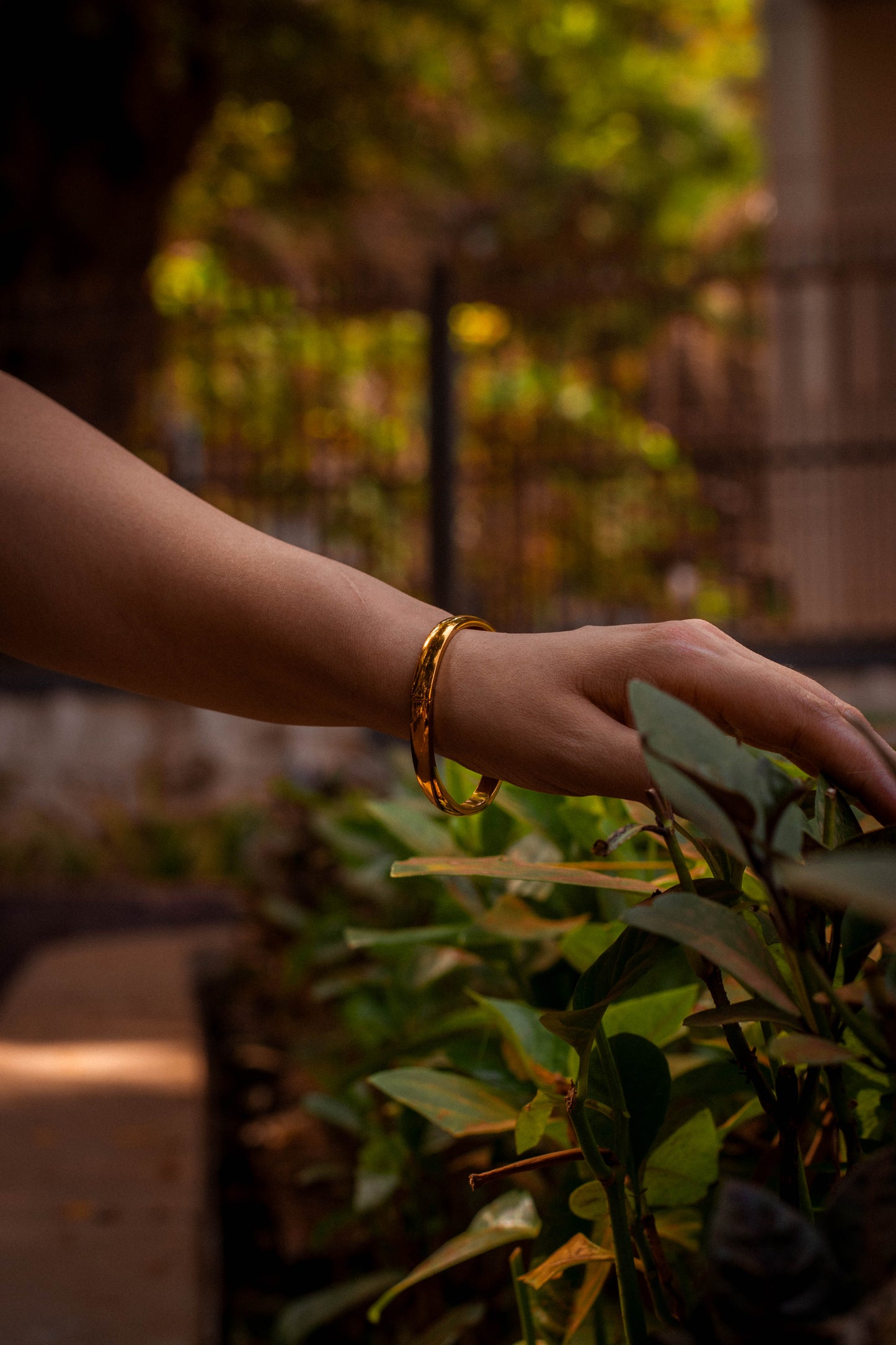 Square Bangle Bracelet