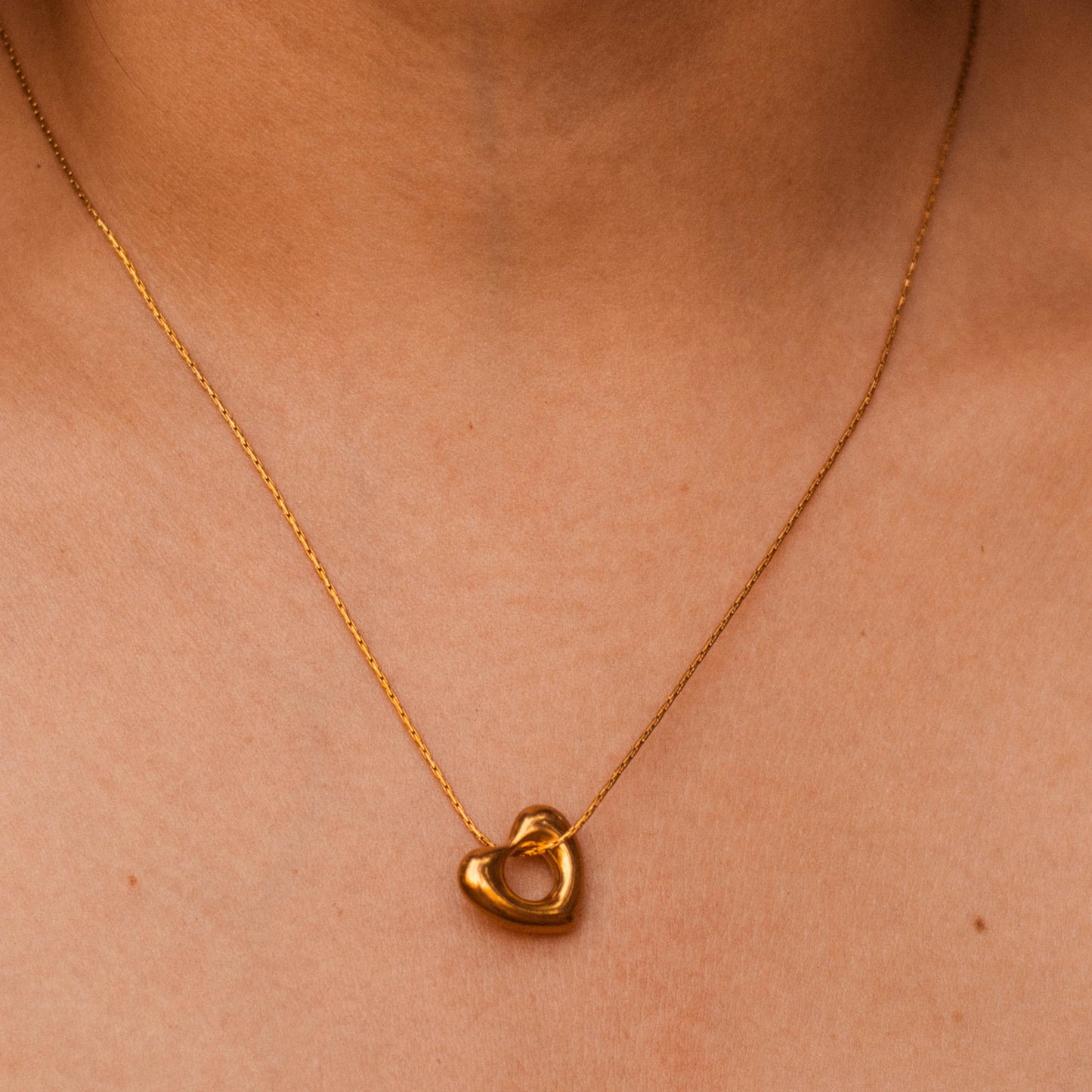 Bubble Heart Necklace