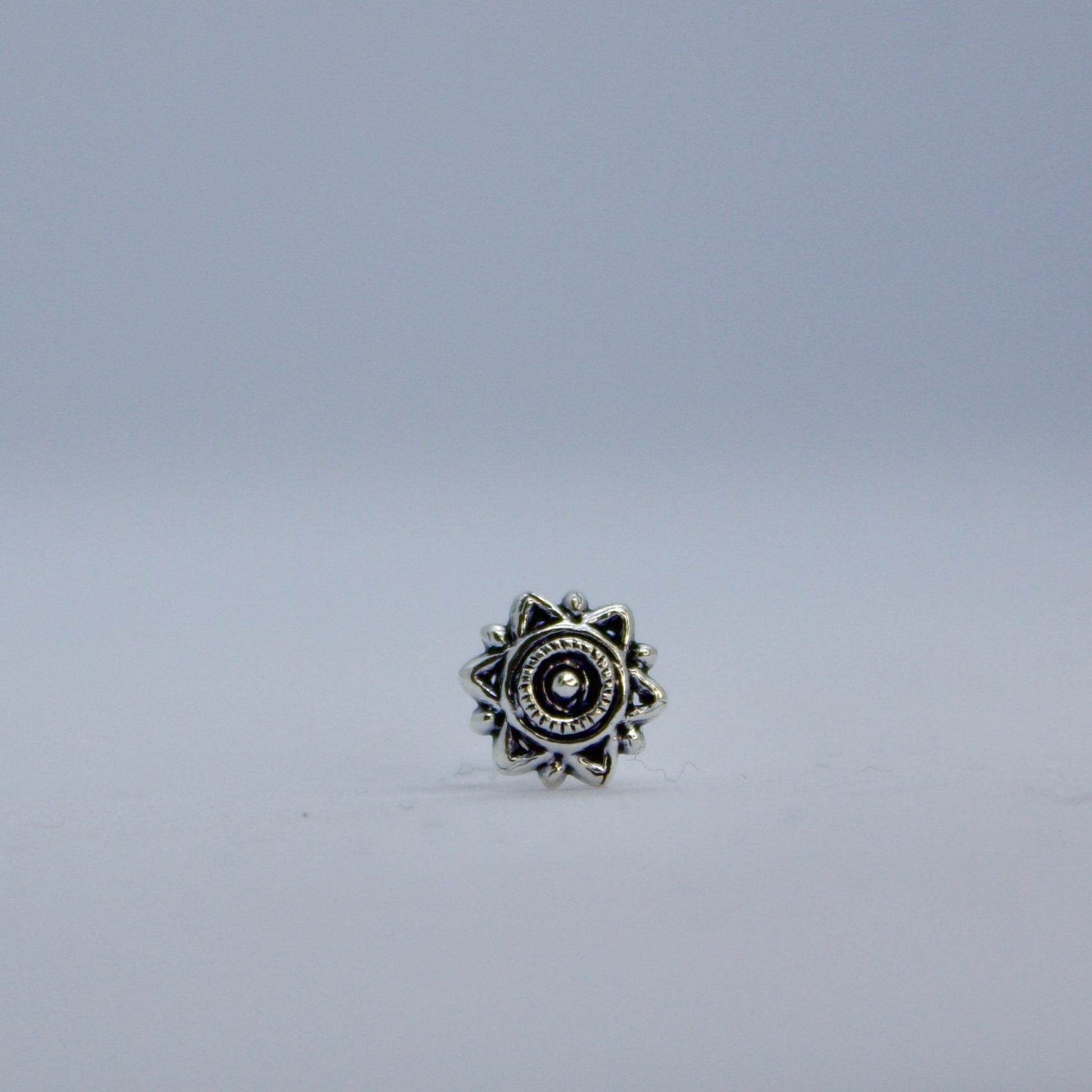 Yogini 925 Silver Nose Pin - Shineers