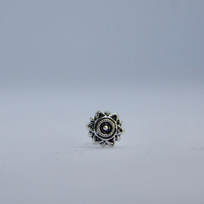 Yogini 925 Silver Nose Pin - Shineers