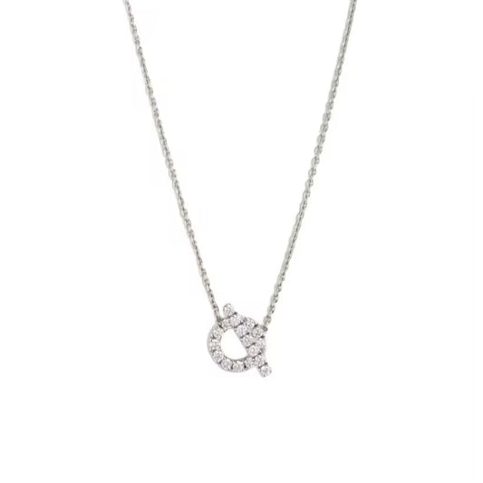 Celestial Loop 925 Silver Pendant Chain