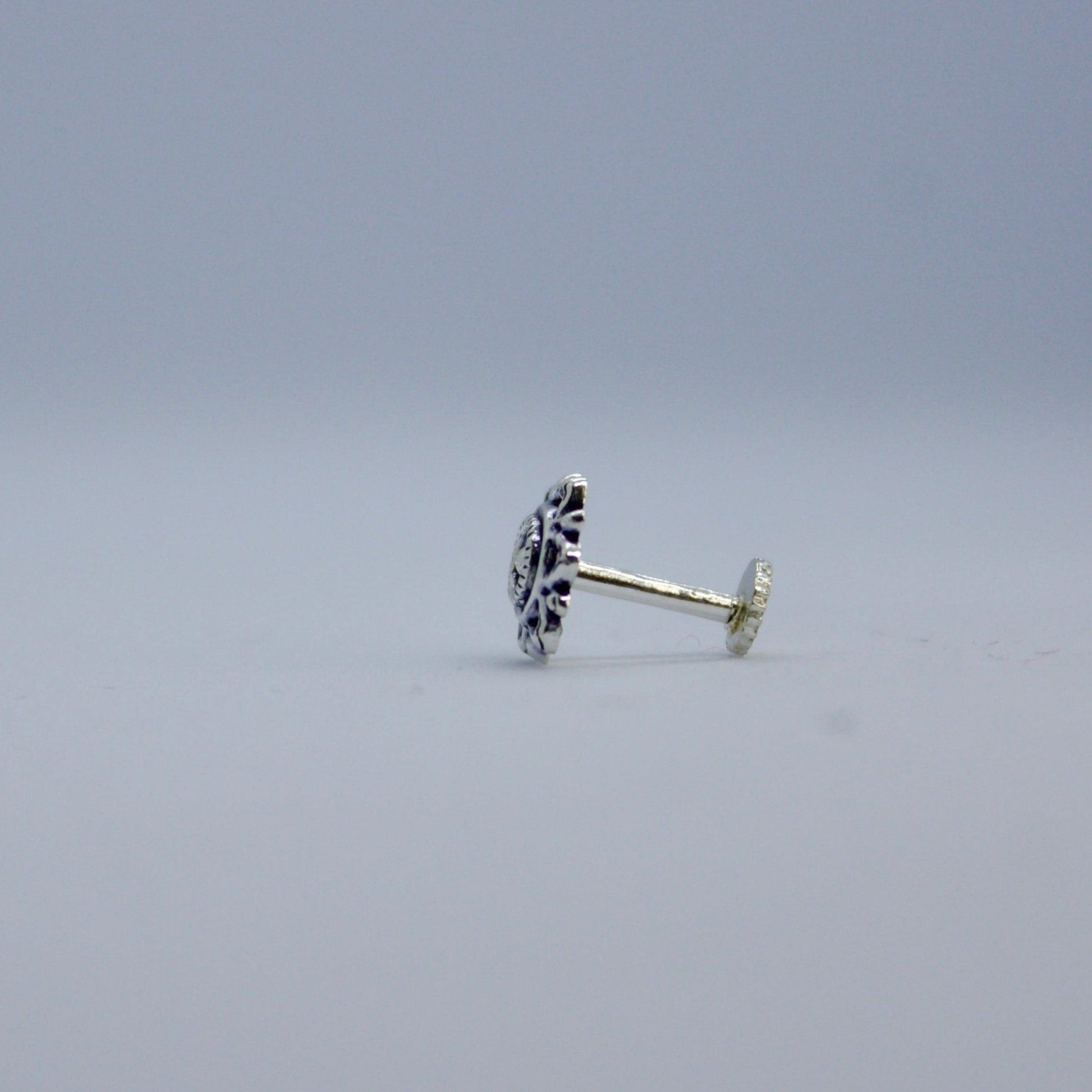 Yogini 925 Silver Nose Pin - Shineers