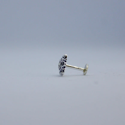 Yogini 925 Silver Nose Pin - Shineers