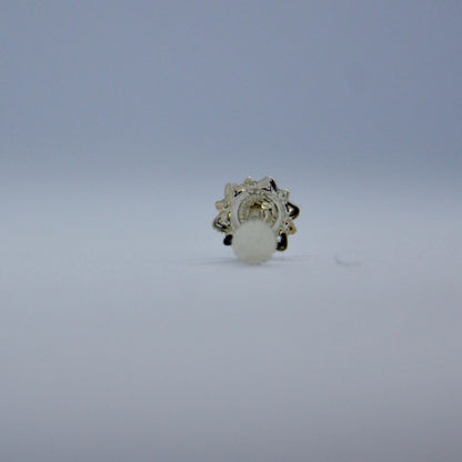 Yogini 925 Silver Nose Pin - Shineers