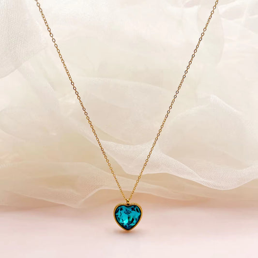 Titanic Blue Necklace