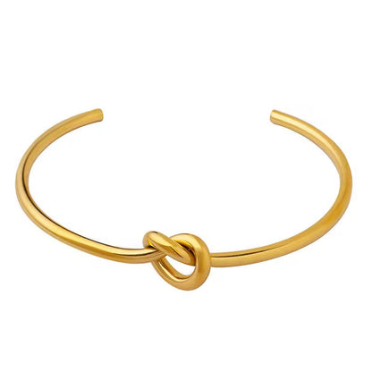 Knot Half Bangle Bracelet