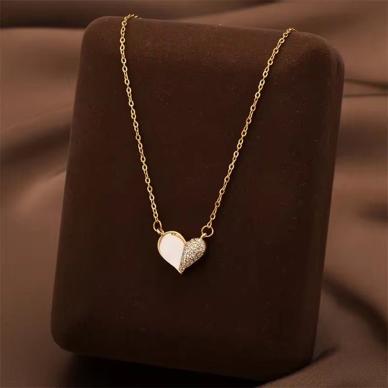 Veronica Heart Pendant Necklace