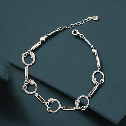 Unbreakable Bond 925 Silver Bracelet - Shineers