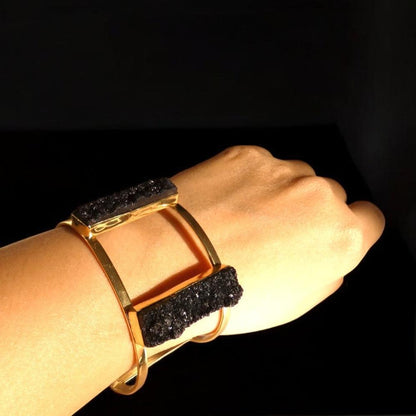 Gold Statement Bracelet - Shineers