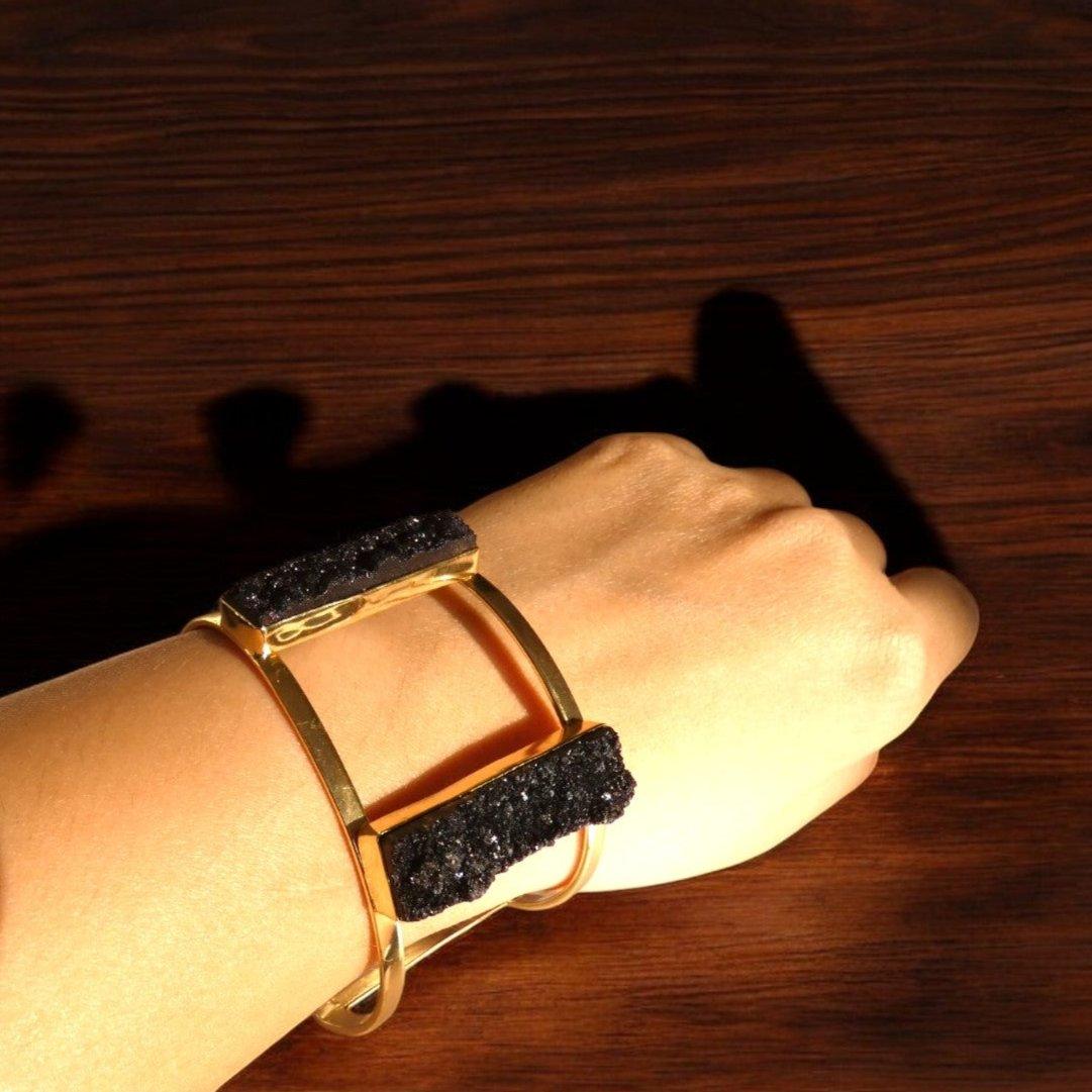 Gold Statement Bracelet - Shineers