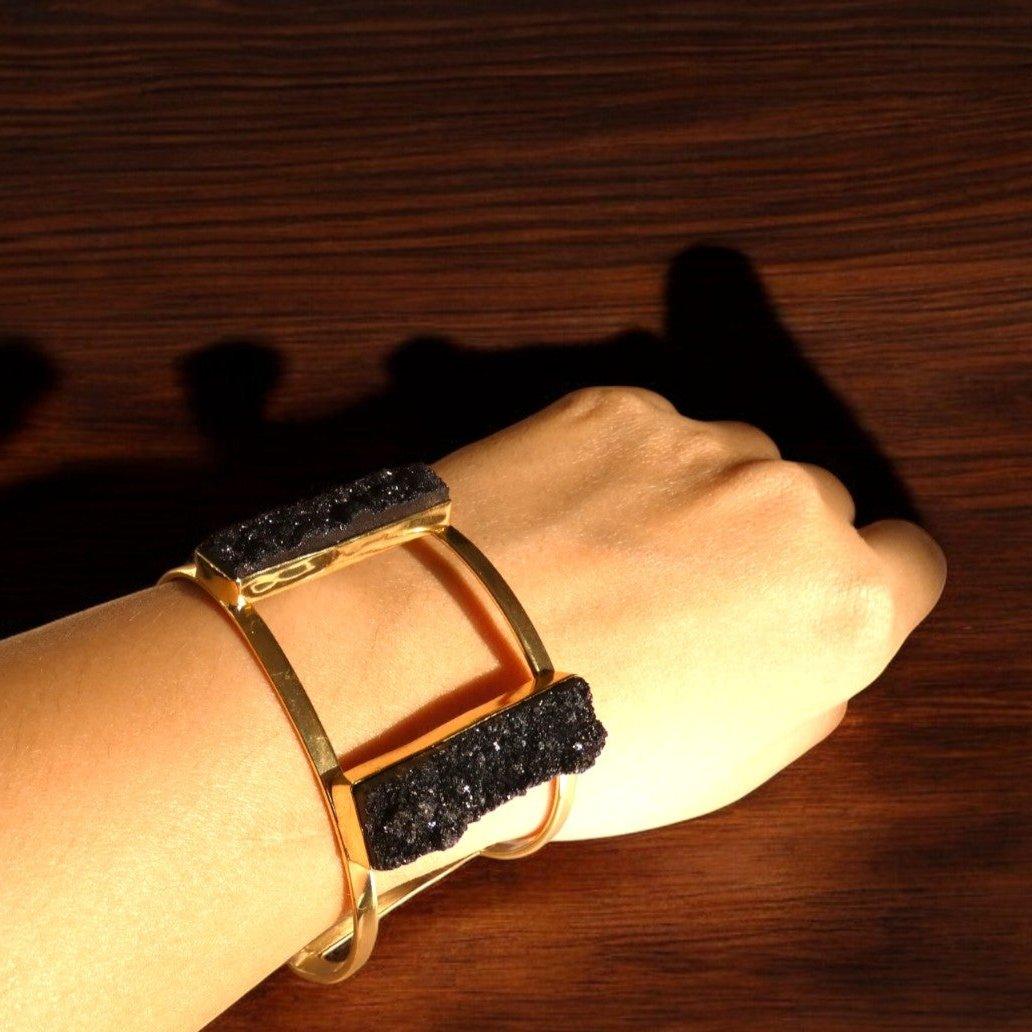 Gold Statement Bracelet - Shineers