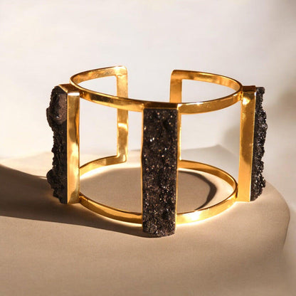 Gold Statement Bracelet - Shineers