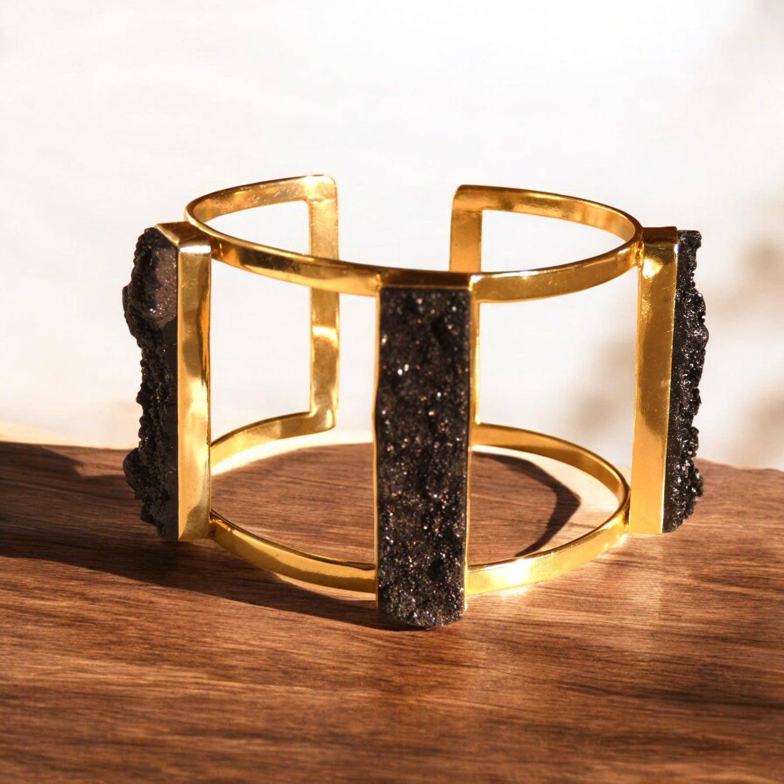 Gold Statement Bracelet - Shineers