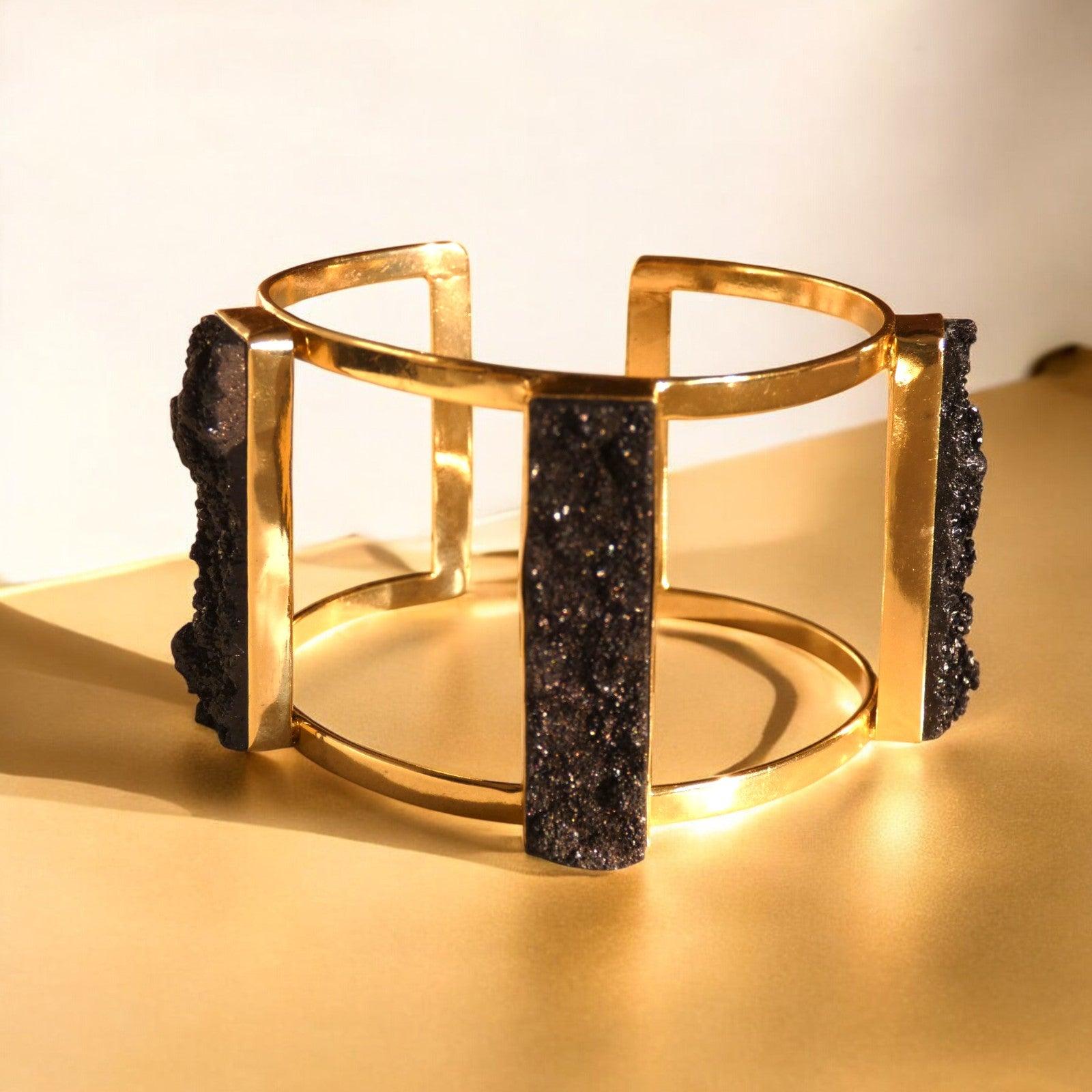 Gold Statement Bracelet - Shineers