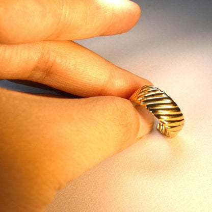 Caroline 18K Gold Plated Ring - Shineers