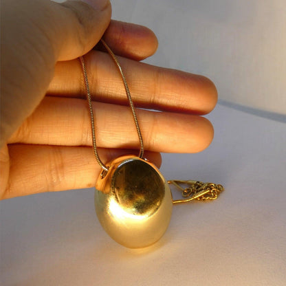 Bold Statement Gold Pendant - Shineers