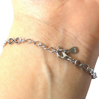 Boss Evil Eye Charm 925 Sterling Silver Bracelet - Shineers