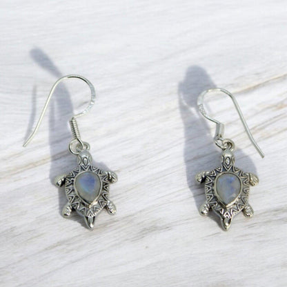 Moonlit Shell 925 Silver Earrings and Pendant Set - Shineers