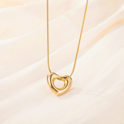 Bubble Heart Necklace